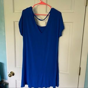 American Eagle Blue t-shirt dress